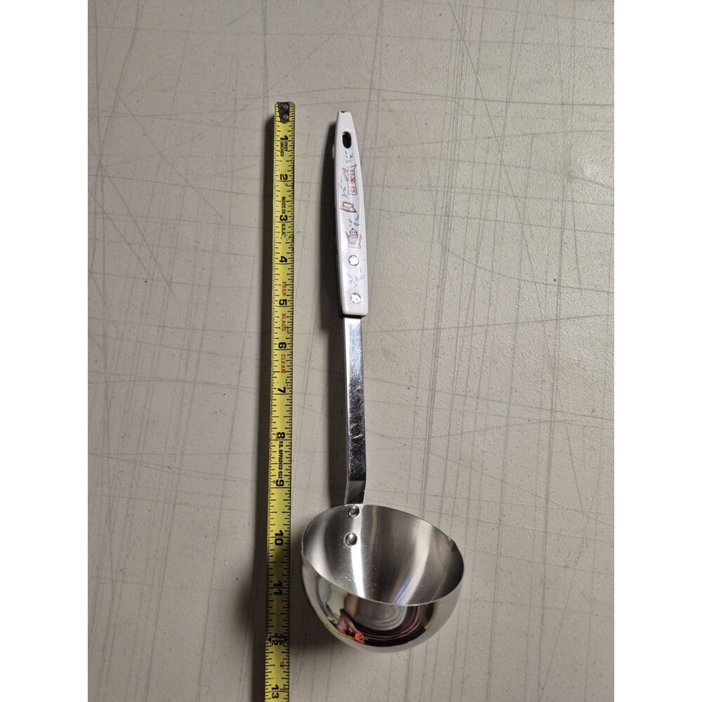 Vintage EKCO Soup Ladle Kitchen Utensil Pattern Made In Usa Stainless